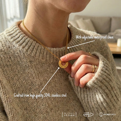 'My Word' Custom Necklace